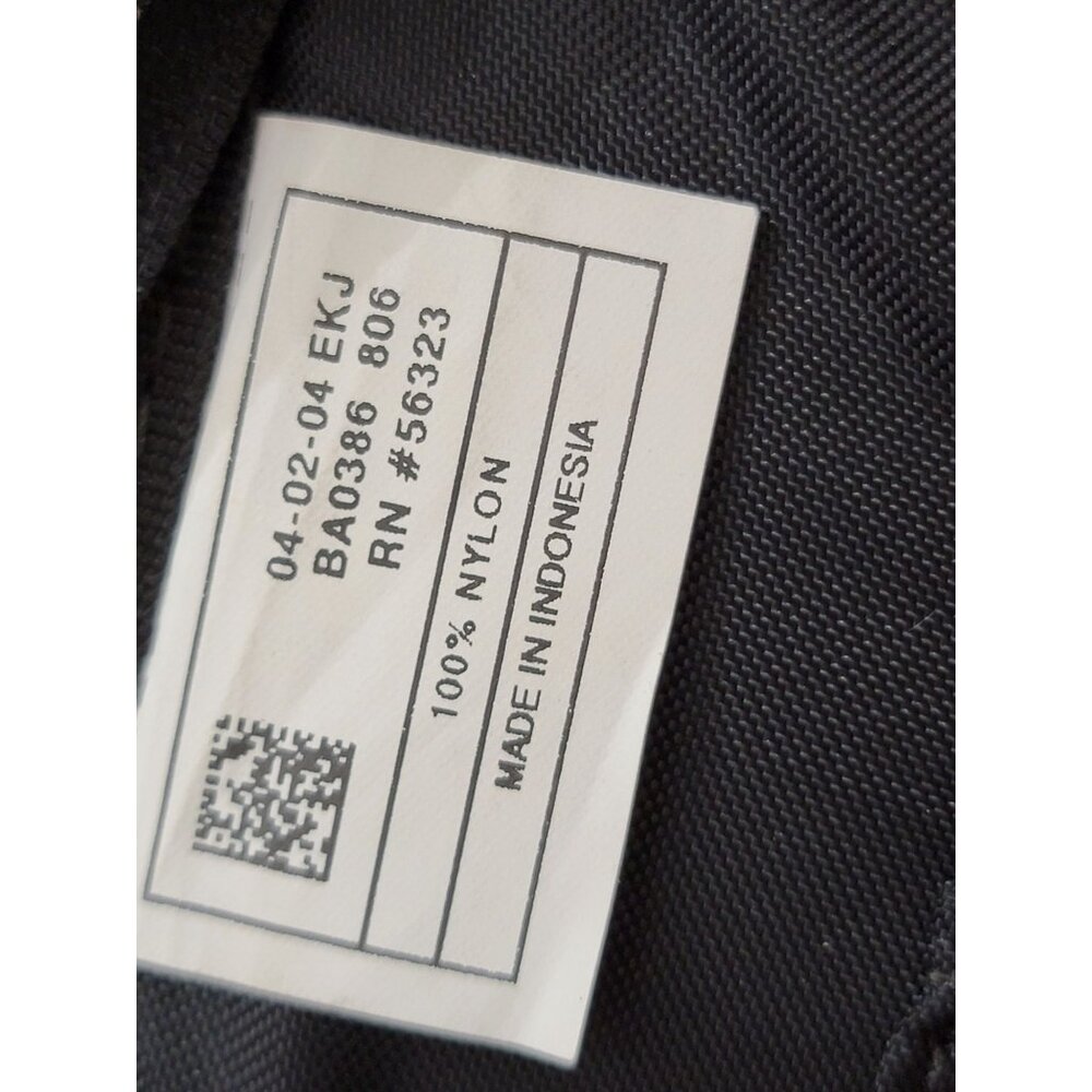 VTG Nike Acg Backpack Bioknx Black & Orange 100% Nylon Adjustable Straps - Picture 6 of 10